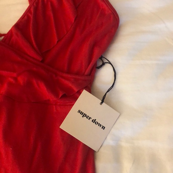 Superdown Flora Ruffle Mini Dress - Picture 3 of 4